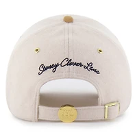 Men's '47 x Stoney Clover Lane  Natural/Tan Tampa Bay Rays Script Charm Clean Up Adjustable Hat