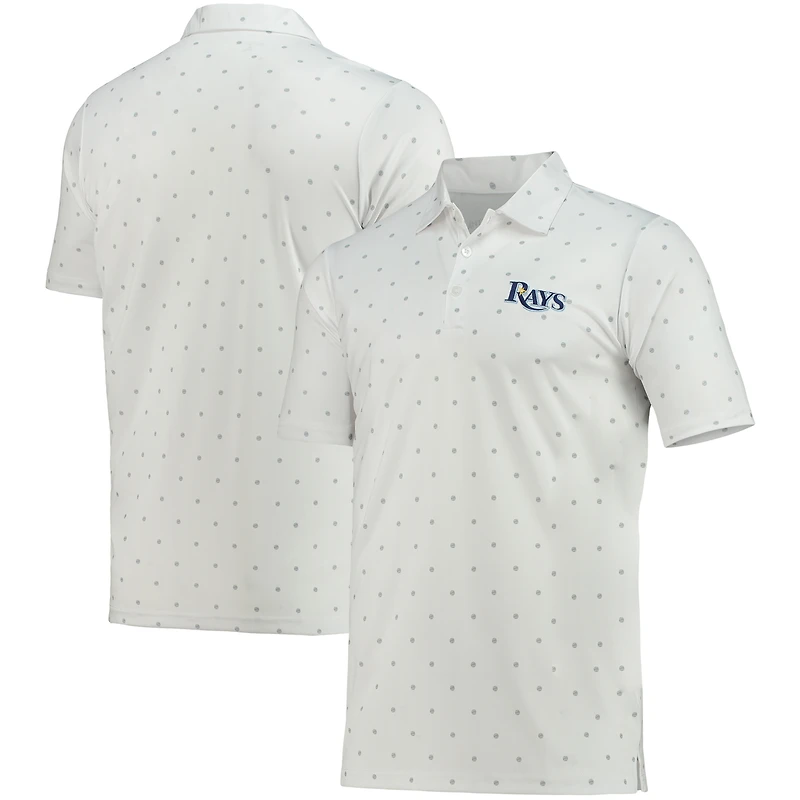 Polo Major Antigua blanc pour homme, Tampa Bay Rays