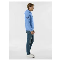Sweat à capuche Champion bleu clair pour homme, en chenille tissée inversée, aux couleurs des Tampa Bay Rays.