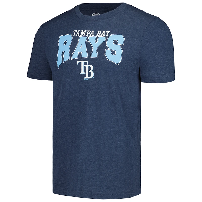 Ensemble de nuit pour homme Concepts Sport Anthracite/Bleu marine Tampa Bay Rays Meter Top et pantalon