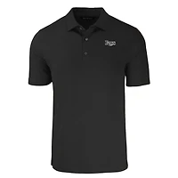 Polo recyclé Forge Eco Stretch noir pour homme Cutter & Buck des Tampa Bay Rays, grandes tailles