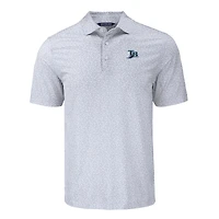 Polo recyclé à imprimé Pike Eco Flora pour homme, gris, Cutter & Buck, des Rays de Tampa Bay