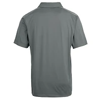Polo extensible texturé Prospect pour homme Cutter & Buck Steel des Rays de Tampa Bay