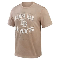 T-shirt pour homme Darius Rucker Collection by Fanatics, couleur beige, délavé, des Rays de Tampa Bay