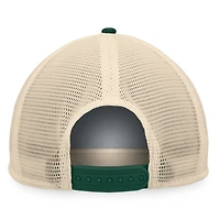 Casquette Snapback de camionneur en mousse Talley de la collection Cooperstown des Rays de Tampa Bay Fanatics noir/vert pour hommes
