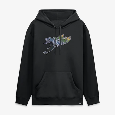 Men's Fanatics Black Tampa Bay Rays Heritage Hoodie
