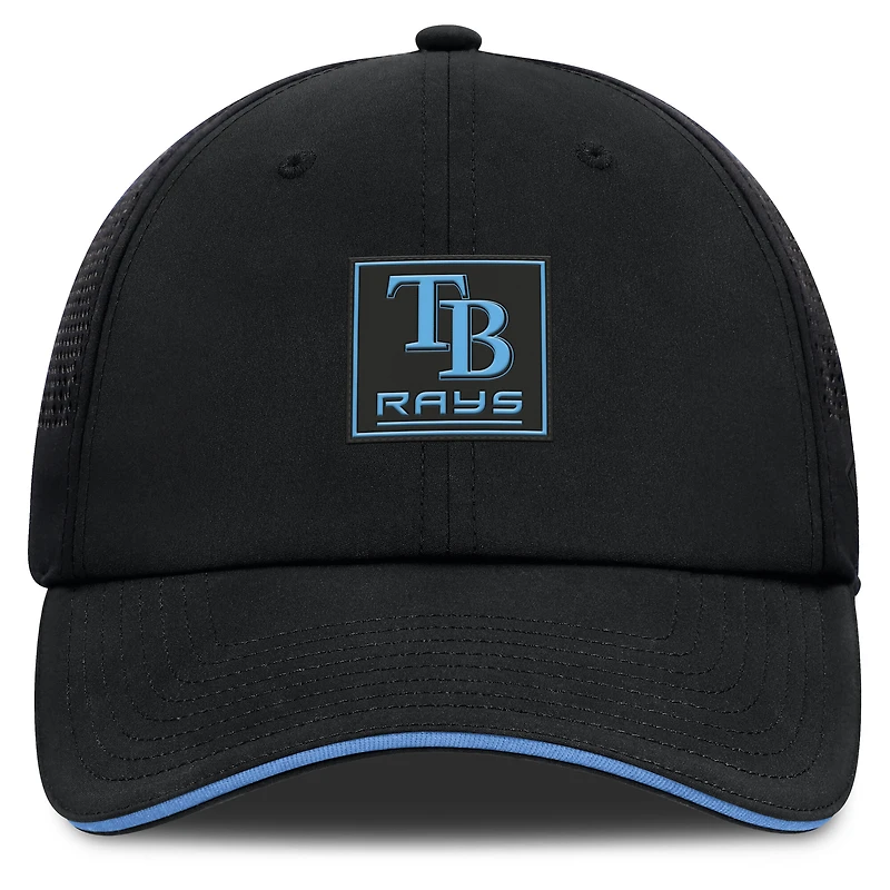 Men's Fanatics Black Tampa Bay Rays Level Up Driver Adjustable Hat