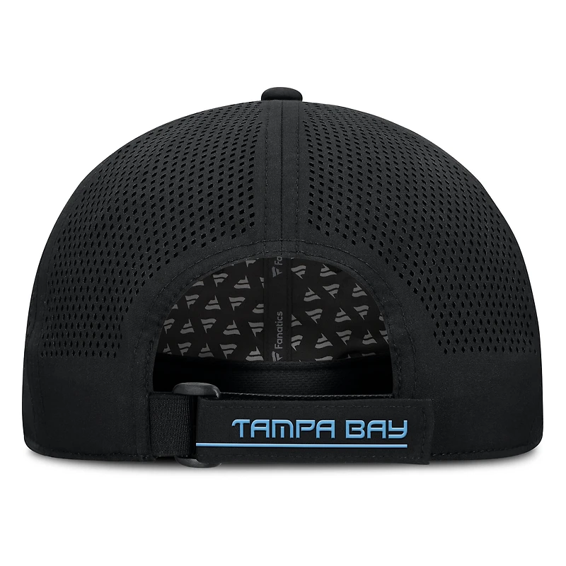 Men's Fanatics Black Tampa Bay Rays Level Up Driver Adjustable Hat