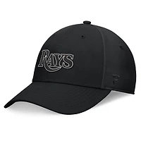 Men's Fanatics Black Tampa Bay Rays Night Game Flex Hat