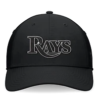 Men's Fanatics Black Tampa Bay Rays Night Game Flex Hat
