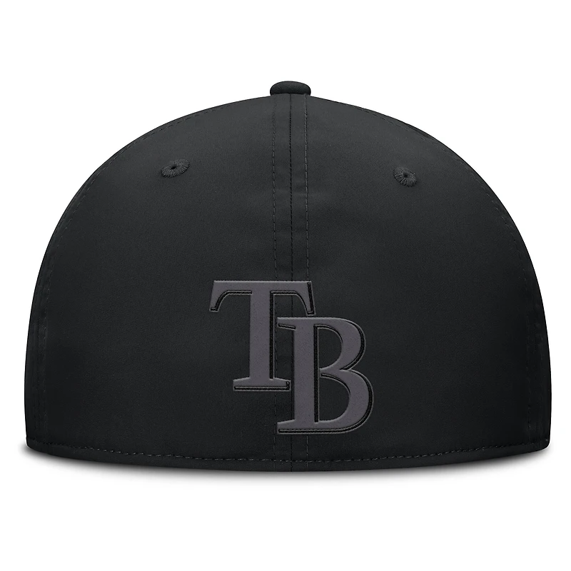 Men's Fanatics Black Tampa Bay Rays Overpower Flex Hat