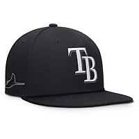 Men's Fanatics Black Tampa Bay Rays Walk-Off Bullpen Snapback Hat