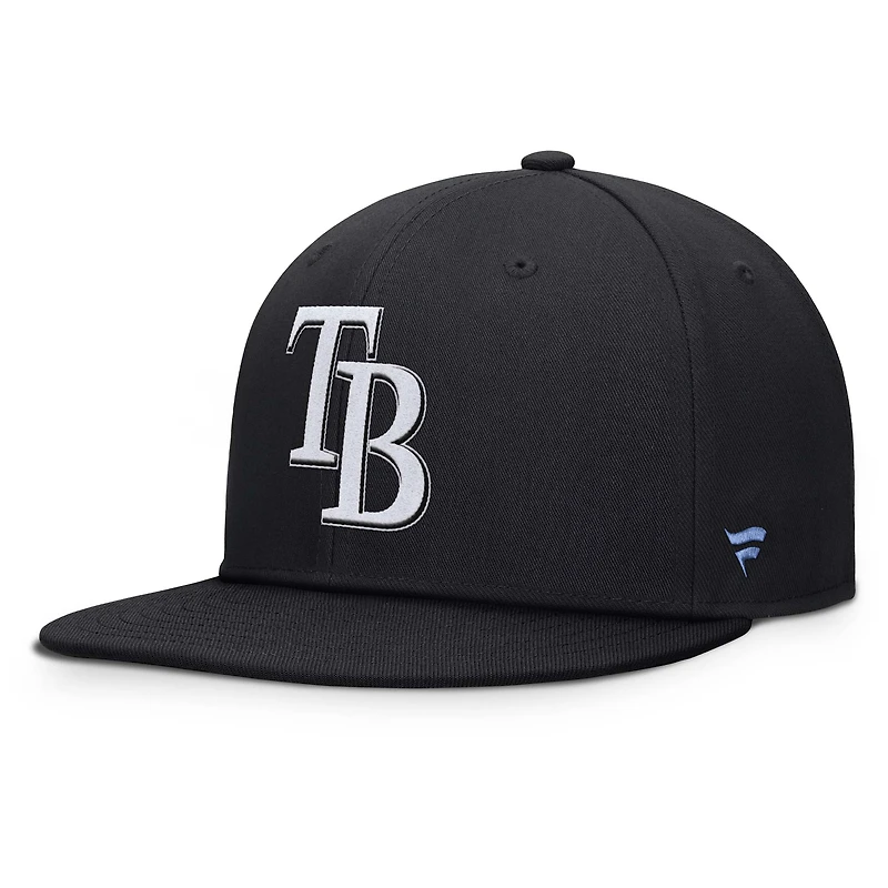 Men's Fanatics Black Tampa Bay Rays Walk-Off Bullpen Snapback Hat