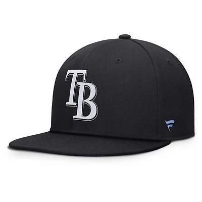 Men's Fanatics Black Tampa Bay Rays Walk-Off Bullpen Snapback Hat