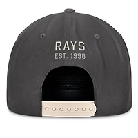 Men's Fanatics Charcoal Tampa Bay Rays Closer Adjustable Hat
