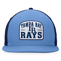 Men's Fanatics Light Blue/Navy Tampa Bay Rays Cycle Snapback Hat