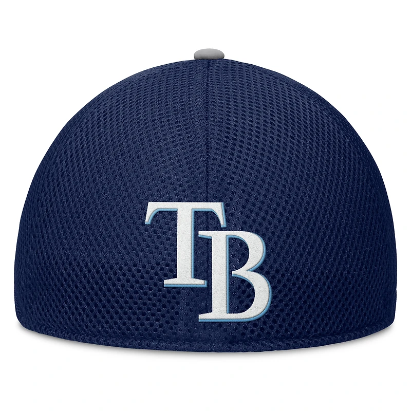 Men's Fanatics Navy/Gray Tampa Bay Rays Pennant Flex Hat