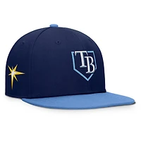 Men's Fanatics Navy/Light Blue Tampa Bay Rays Batter's Box Snapback Hat