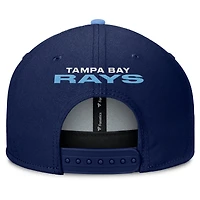 Men's Fanatics Navy/Light Blue Tampa Bay Rays Batter's Box Snapback Hat