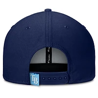 Men's Fanatics Navy/Light Blue Tampa Bay Rays Clubhouse Splitter Snapback Hat