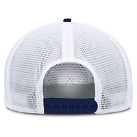 Casquette Snapback Fanatics bleu marine/blanc pour homme des Tampa Bay Rays Clubhouse Change Up