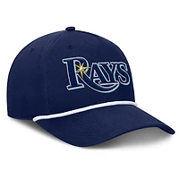 Casquette ajustable en forme de A pour hommes Fanatics Navy Tampa Bay Rays Clubhouse Foul Ball