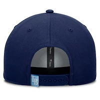 Casquette ajustable en forme de A pour hommes Fanatics Navy Tampa Bay Rays Clubhouse Foul Ball