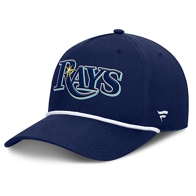Casquette ajustable en forme de A pour hommes Fanatics Navy Tampa Bay Rays Clubhouse Foul Ball