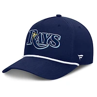 Casquette ajustable en forme de A pour hommes Fanatics Navy Tampa Bay Rays Clubhouse Foul Ball