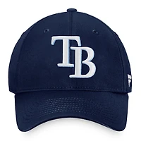 Men's Fanatics Navy Tampa Bay Rays Core Adjustable Hat