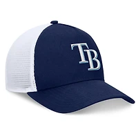 Men's Fanatics Navy Tampa Bay Rays Fundamental A-Frame Adjustable Hat
