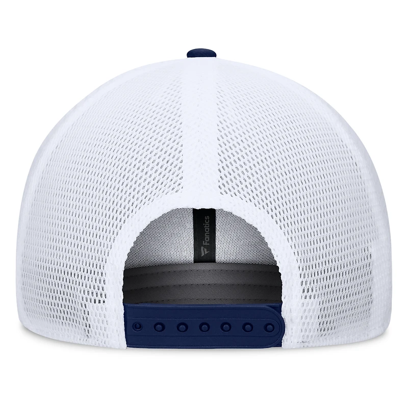 Men's Fanatics Navy Tampa Bay Rays Fundamental A-Frame Adjustable Hat