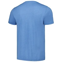 Men's Homage Light Blue Tampa Bay Rays Doodle Collection More Cowbell Tri-Blend T-Shirt