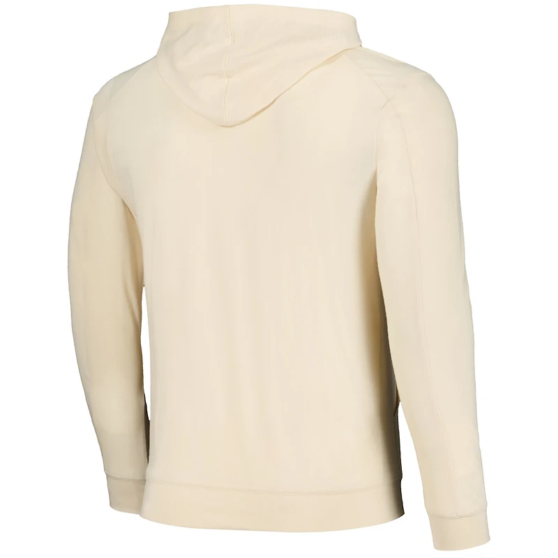 Sweat à capuche crème Levelwear pour hommes, Tampa Bay Rays Base Line