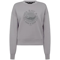 Men's Levelwear Gray Tampa Bay Rays Sponge Pullover Sweatshirt