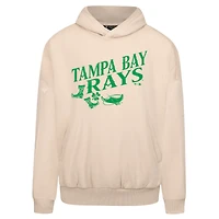 Sweat à capuche kaki Tampa Bay Rays pour homme de Levelwear la Saint-Patrick