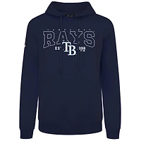 Men's Levelwear Navy Tampa Bay Rays Accolade Podium Textbook Pullover Hoodie