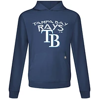 Sweat à capuche bleu marine pour homme Levelwear Tampa Bay Rays Accolade Relay Mission