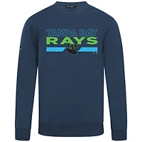 Sweat-shirt bleu marine pour homme Levelwear des Rays de Tampa Bay City Connect Zane No Hitter