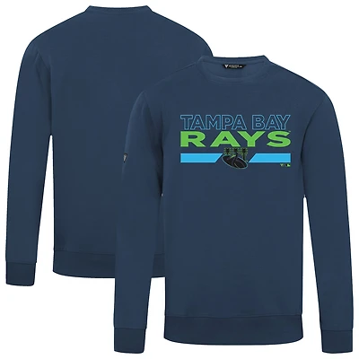 Sweat-shirt bleu marine pour homme Levelwear des Rays de Tampa Bay City Connect Zane No Hitter