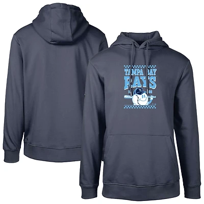 Men's Levelwear Navy Tampa Bay Rays Podium Inaugural Pullover Hoodie