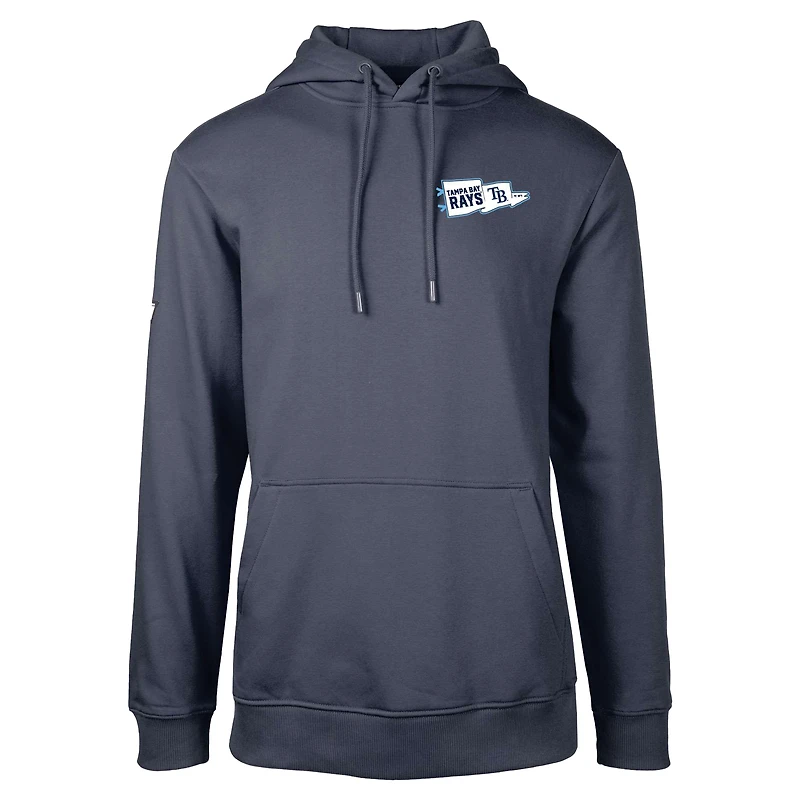 Men's Levelwear  Navy Tampa Bay Rays Podium Rafters Pullover Hoodie