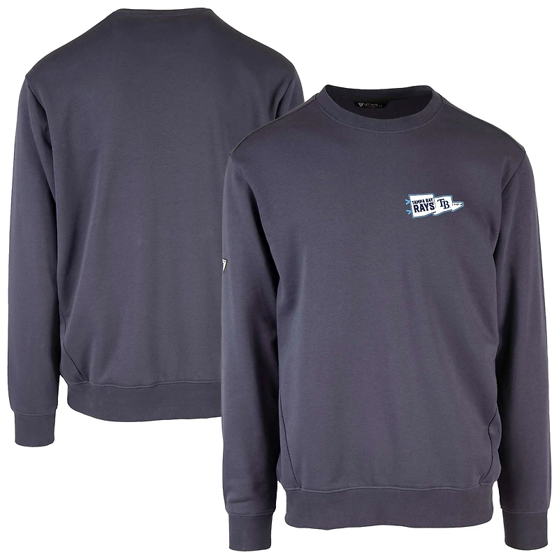 Men's Levelwear  Navy Tampa Bay Rays Zane Rafters Pullover Sweatshirt