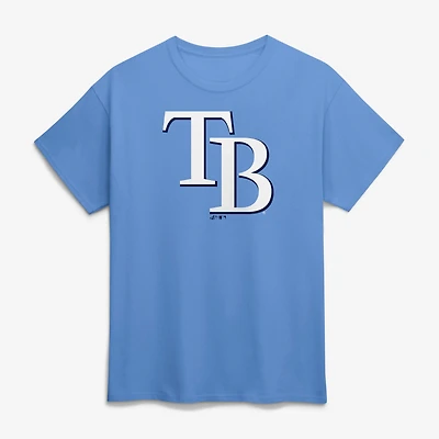 Men's Logo Athletic Navy Tampa Bay Rays Official T-Shirt