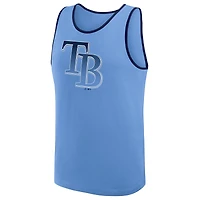 Men's Logo Athletic Light Blue Tampa Bay Rays Unmatched Success Tank Top