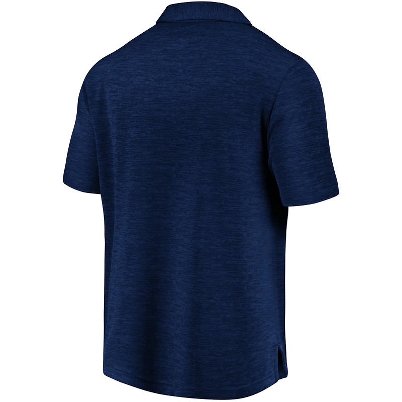 Men's Majestic Navy Tampa Bay Rays Practice Makes Perfect Cool Base Polo