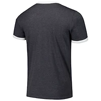 Men's Majestic Threads Navy Tampa Bay Rays Ringer Tri-Blend T-Shirt
