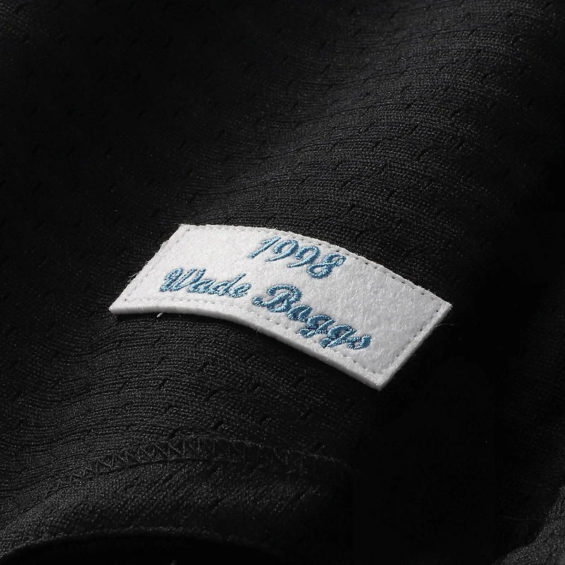 Maillot d'entraînement authentique Mitchell & Ness Wade Boggs noir des Tampa Bay Rays pour homme