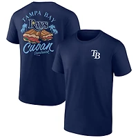 T-shirt bleu marine pour homme Tampa Bay Rays Cuban Sandwich