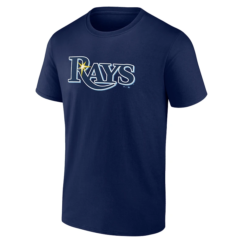 Men's Navy Tampa Bay Rays Jackie Robinson Day Name & Number T-Shirt
